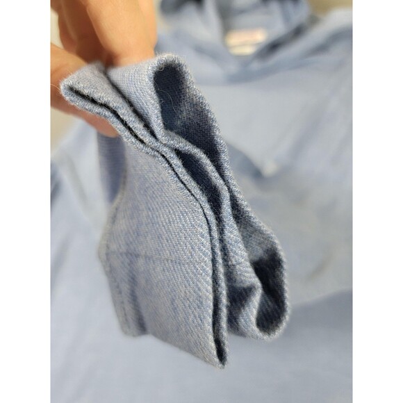 johnnie-O Hoodie Mens Small Blue Hangin' Out Cashmere Blend Pullover JMKO2800 - Picture 4 of 11